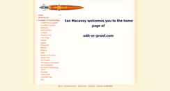 Desktop Screenshot of edit-or-proof.com